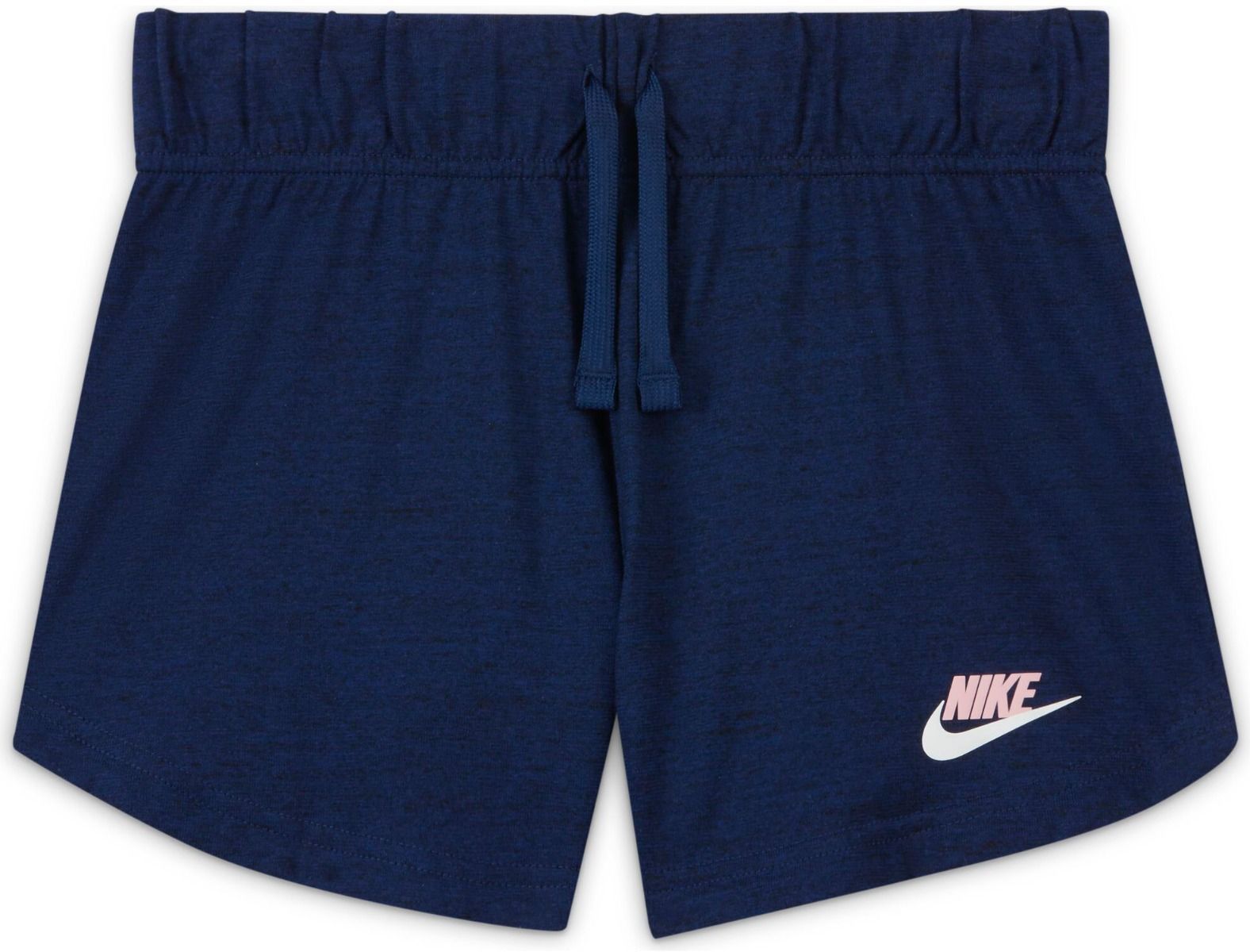 Nike Sportswear Jersey Short Broek - Meisjes - donkerblauw