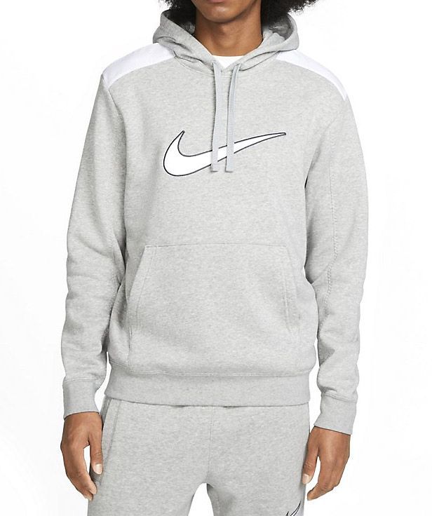 Nike Sportswear Club Fleece Hoodie Dark Heater Grey