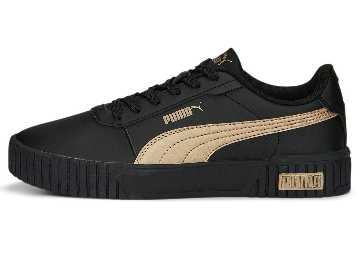 PUMA Carina 2.0 Space Met Dames Sneakers - Black/Gold - Maat 40